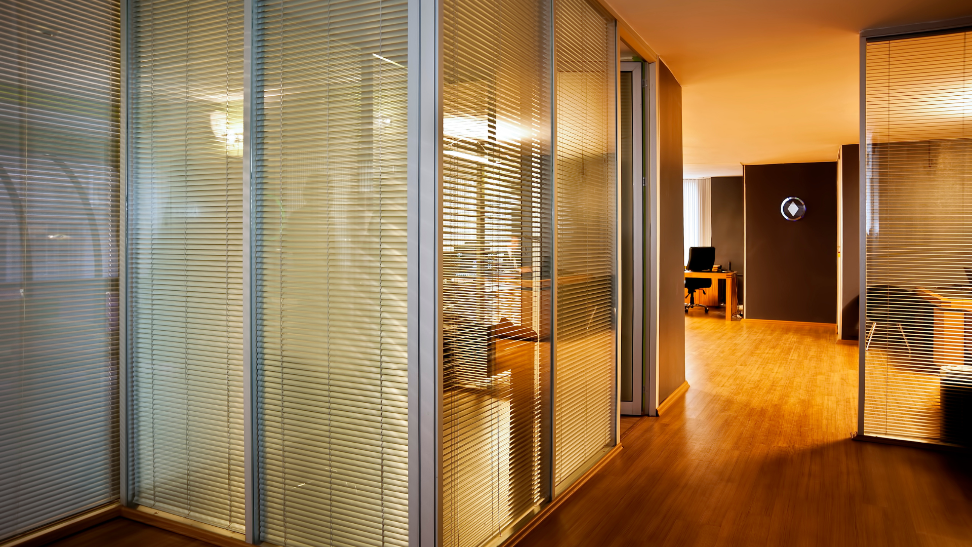 What are office blinds called?